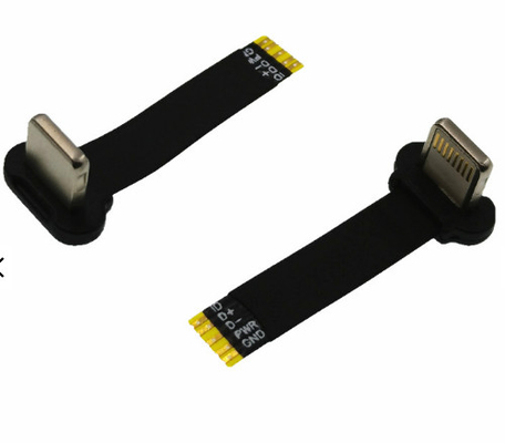 Ultra Thin Soft FPC Flat Cable Type C USB Flat Ribbon Cable