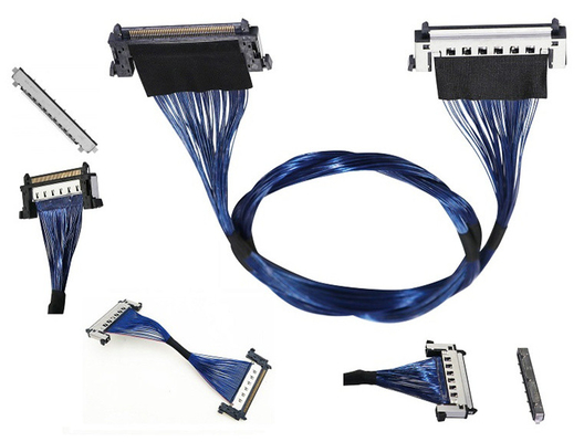 Robotics Micro Coaxial Cable Automation 0.3mm Ethernet