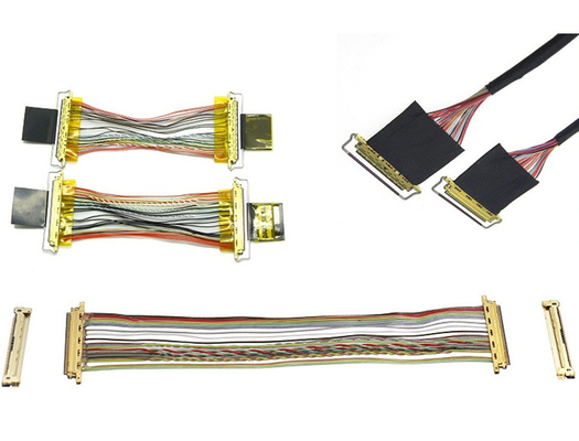 Robotics Micro Coaxial Cable Automation 0.3mm Ethernet