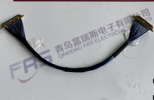 40awg Micro Coax 30 Pin LVDS Connector 250mm Cable Assemblies