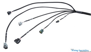 Audio Video Wire Harness Cable Assembly Taped Double Shielded Coax