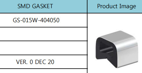 Flat 50mm Conductive Foam Gasket , 50mm Conductive Shielding Gasket