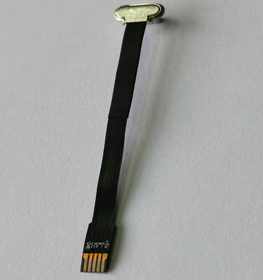 Soft Plated FFC Flat Cable , 22-26awg Flat Ribbon Cable