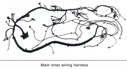Insulated Wire Harness Cable Assembly Copper , Equivalent Auto Wiring Harness