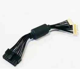 Corrugated Low Voltage Engine Wire Harness , RF Vehicle Wiring Harness For Trailer