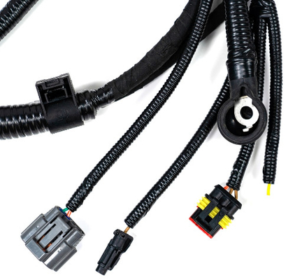 LED Wire Harness Cable Assembly Tin Plated 28awg Automotive