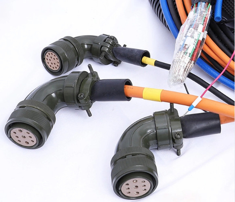 6 Axis Robot Wiring Harness 200mm , 50 Core Body Wiring Harness For New Energy Charging Pile