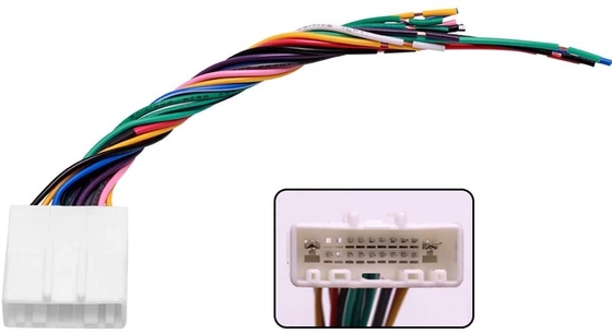 18AWG 4 Speaker 16 Pin Car Stereo Connector Electrical Wiring Harness
