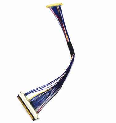 Electronic Micro Coaxial Cable 360mm Kel Flat Single Shield