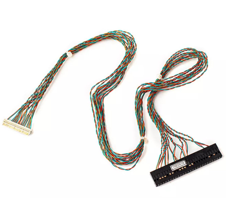 Molex 1.8m Cable Harness Assembly Nickel Long Flat Coaxial