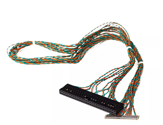 Molex 1.8m Cable Harness Assembly Nickel Long Flat Coaxial