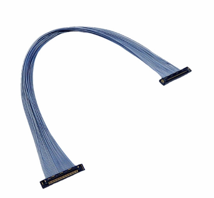 15cm 30 Pin Lvds Over Coax 0.4mm Ultra Flexible Coaxial Cable