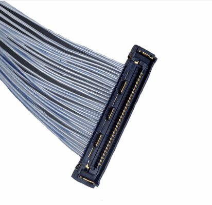 15cm 30 Pin Lvds Over Coax 0.4mm Ultra Flexible Coaxial Cable