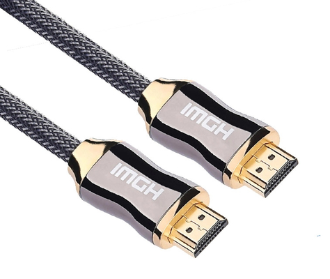 Nylon Braided 2.0v 4k 60hz Hdmi Cable, 3d 4k Hdr Hdmi Cable