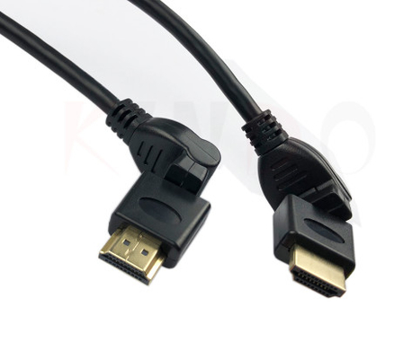 1080p 360 Degree 4k Ultra Hd Hdmi Cable 8.0mm Hdmi High Speed With Ethernet