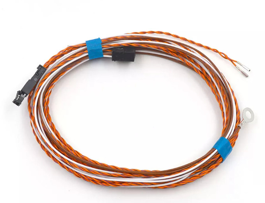 Black ABS Camera Cable Assemblies 210mm Video Wire Single Shield